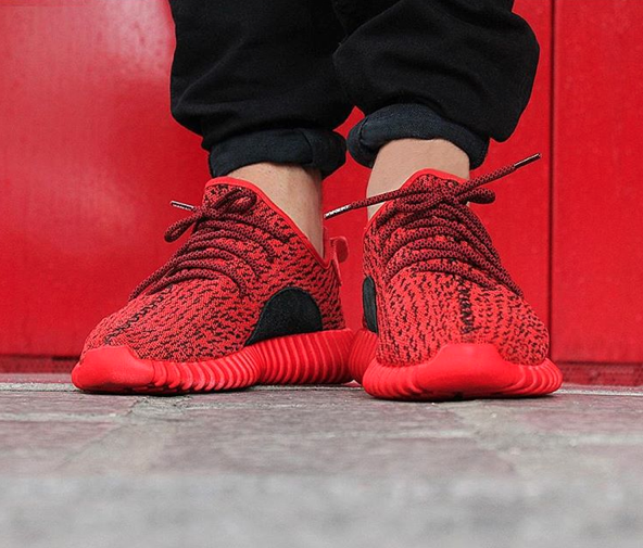 Adidas Yeezy 350 Red #96